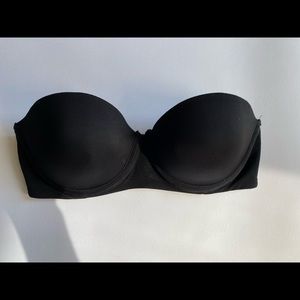 32C Strapless Black Bra